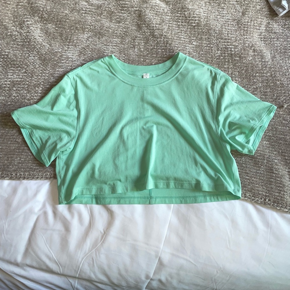 Lululemon all yours cropped tee